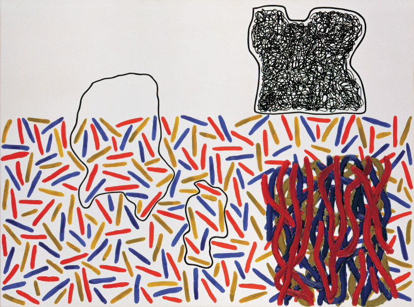 Jonathan Lasker A Fine Day in the Wrong Universe