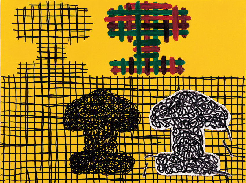 Jonathan Lasker Natural Stand Outs