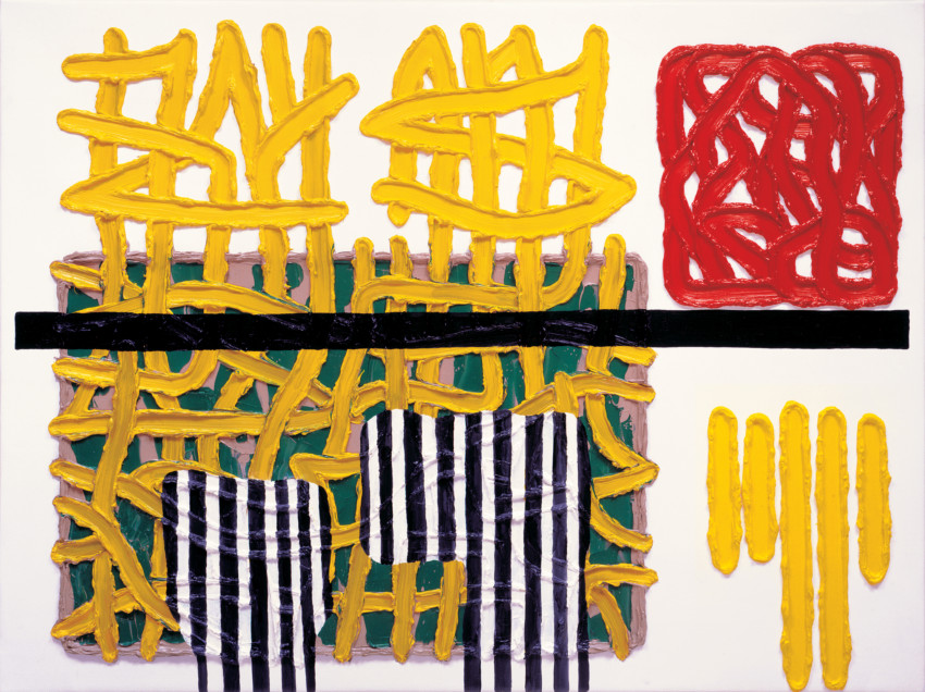 Jonathan Lasker You Invent the Place