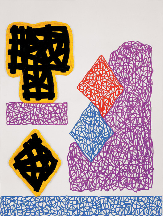 Jonathan Lasker Controvertible Formation