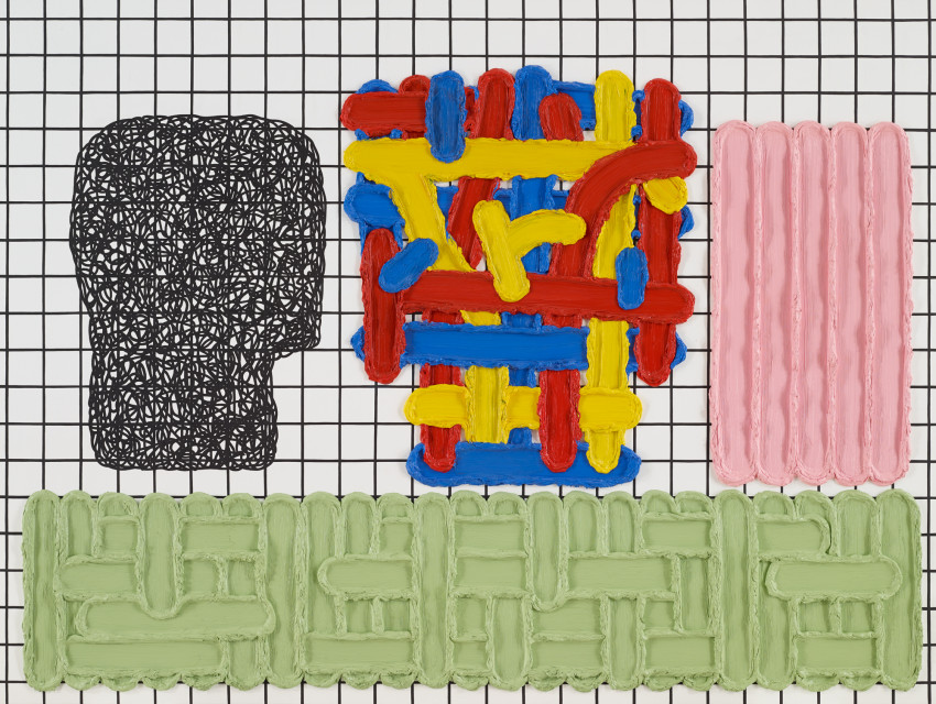 Jonathan Lasker The Placement of Objects in an Uncertain Universe