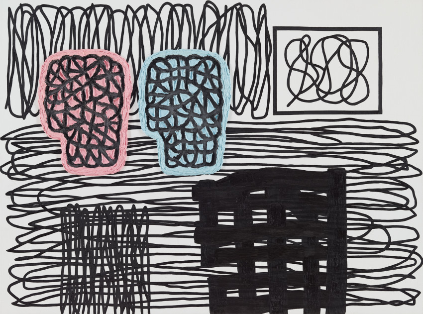 Jonathan Lasker Subjectivity in Black and White