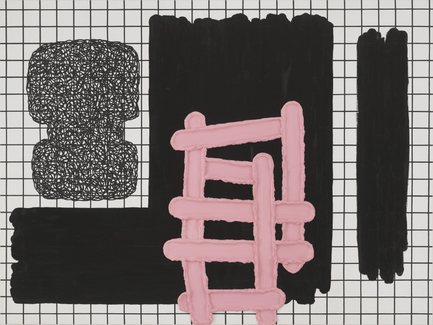 Jonathan Lasker Commerce and Darkness