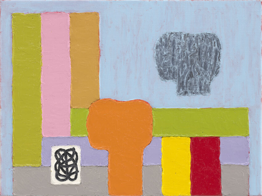 Jonathan Lasker The Life of Objects in a Picture