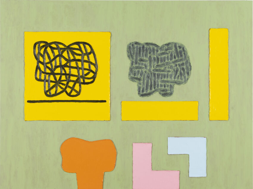 Jonathan Lasker One Became Outstanding