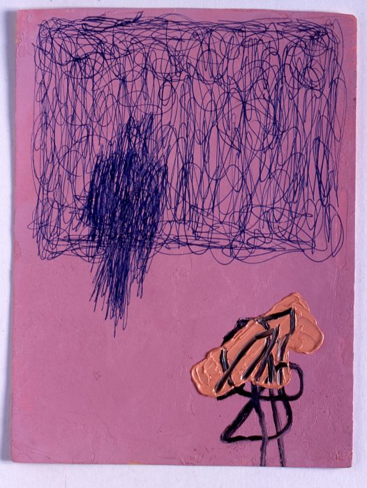 Jonathan Lasker Study for Questionable Existence