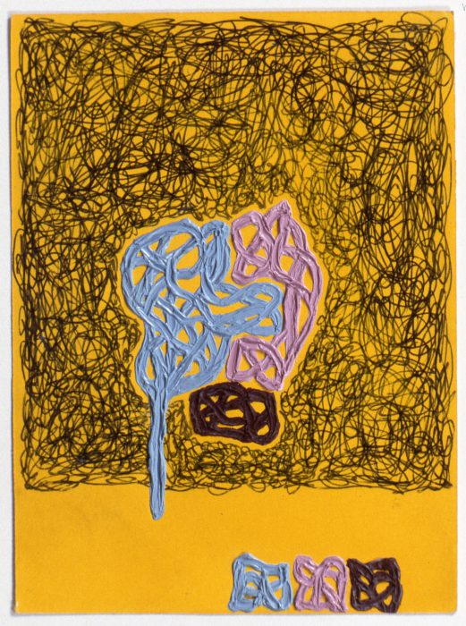 Jonathan Lasker Study for To Believe in Food